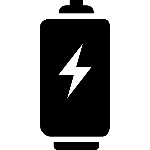 Battery tool with bolt sign